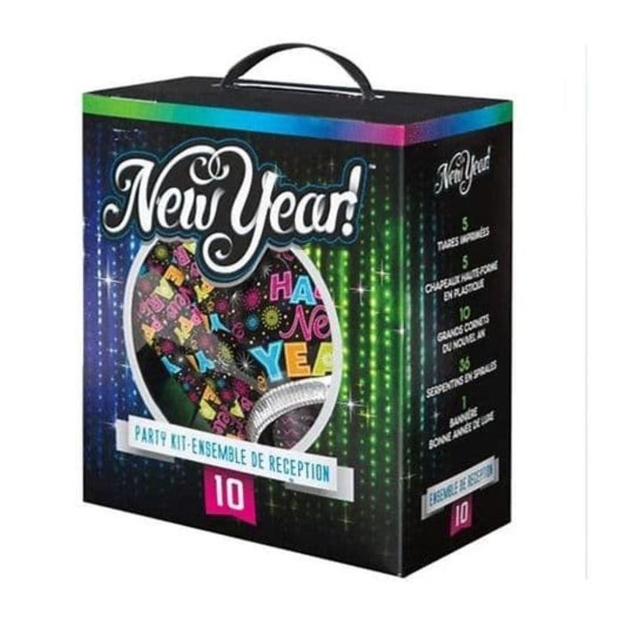 Party Set "Happy New Year!" | für 10 Personen - 32-teilig