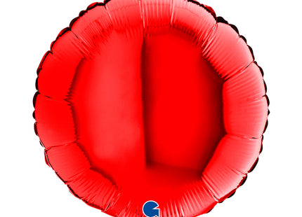ABC18 Uni Rund 46 cm Rot