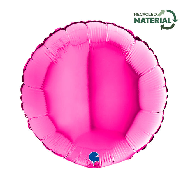 ABC18 Uni Rund 46 cm Pink
