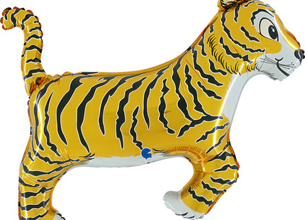 35" Shape Folienballon Lose - Tiger Gold (Non-Metallic) | HFE