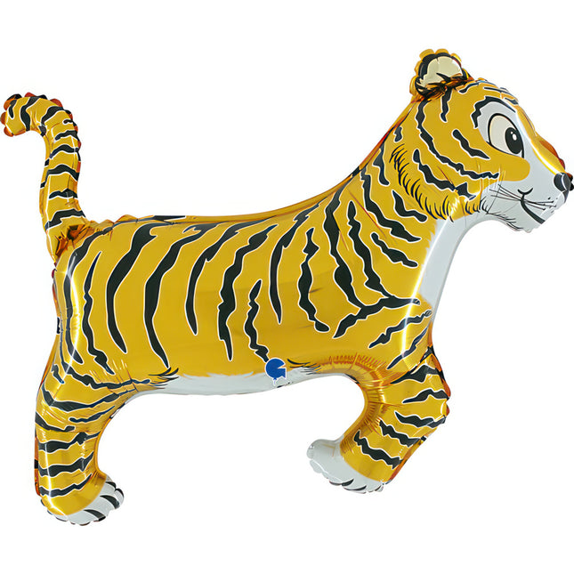 35" Shape Folienballon Lose - Tiger Gold (Non-Metallic) | HFE