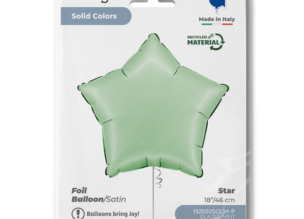 ABC18 Uni Stern 46 cm ø | Satin Glazed Mint