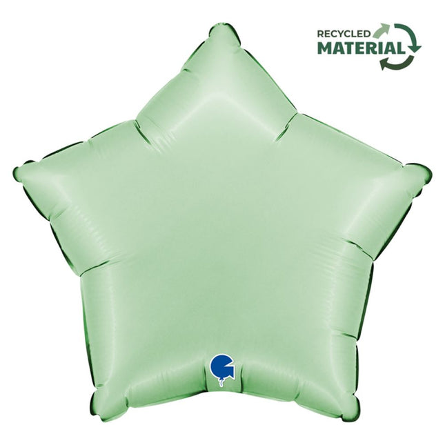 ABC18 Uni Stern 46 cm ø | Satin Glazed Mint