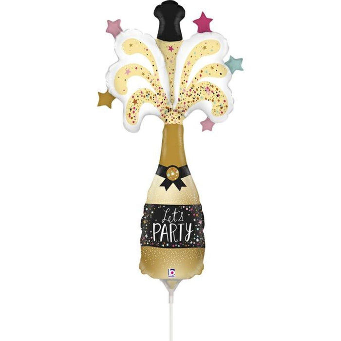 14" Miniloon "Champagner Flasche" (unverpackt)