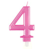 Kerzenzahl Pink #4