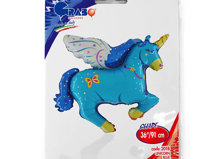 ABC Shape Pegasus mit Flügel Blau