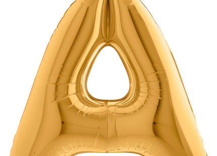 Riesenbuchstabe Folienballon 40"/102cm | Gold #A