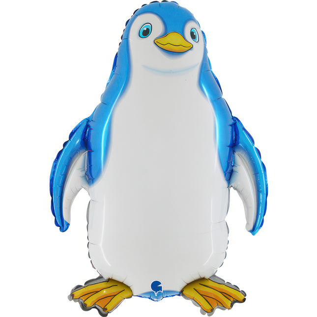 Folienballon Lose - Pinguin Blau | HFE (N) 26"