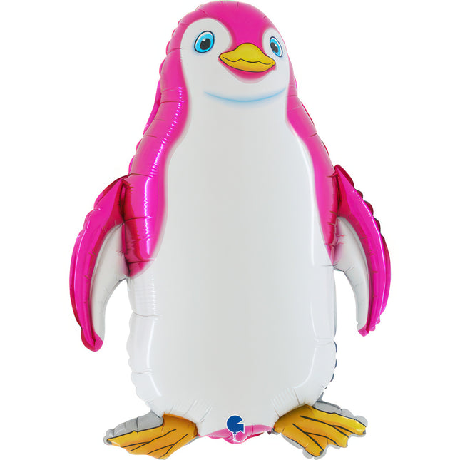 Folienballon Lose - Pinguin Pink | HFE 26"
