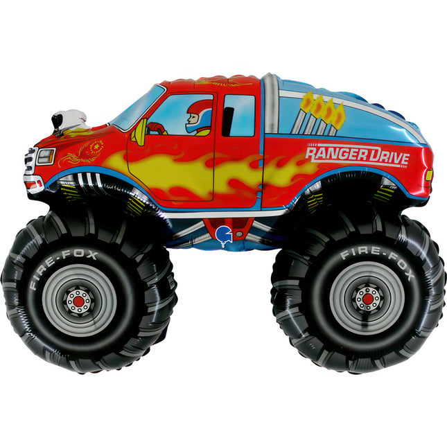 Folienballon Lose - Monster Truck | HFE Non-Metallic 29"