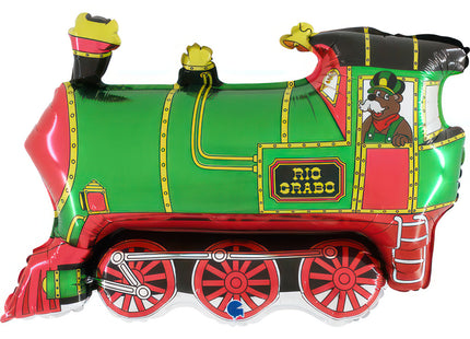 Folienballon Lose - Lokomotive Grün | HFE (N) 33"