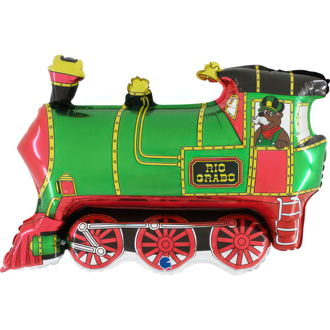 Folienballon Lose - Lokomotive Grün | HFE (N) 33"