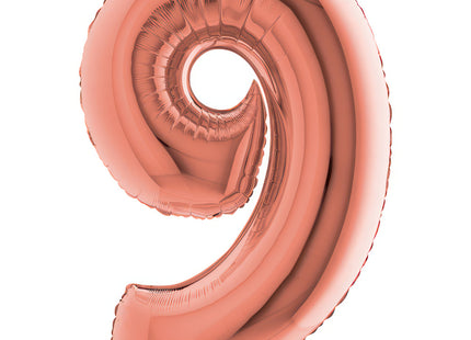 Riesenzahl Folienballon 40"/102cm | Rosegold #9
