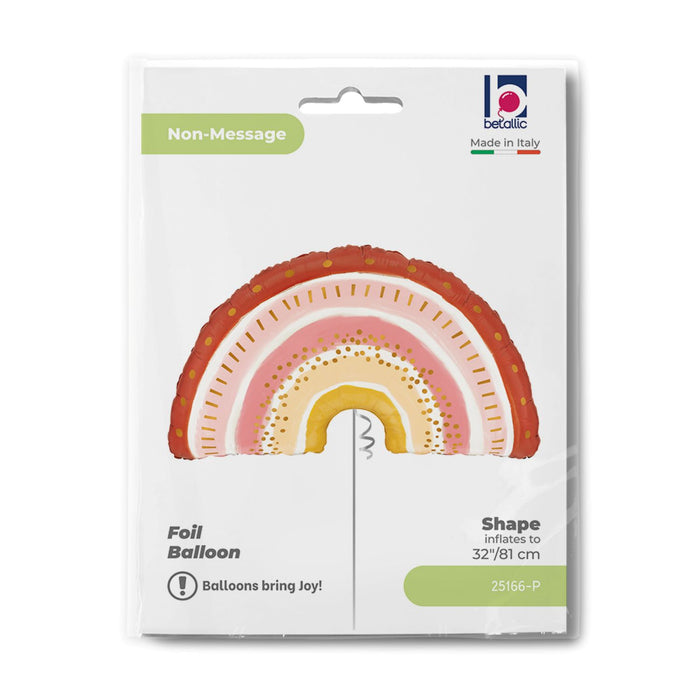 32" Folienballon Shape Boho Regenbogen | 81 cm