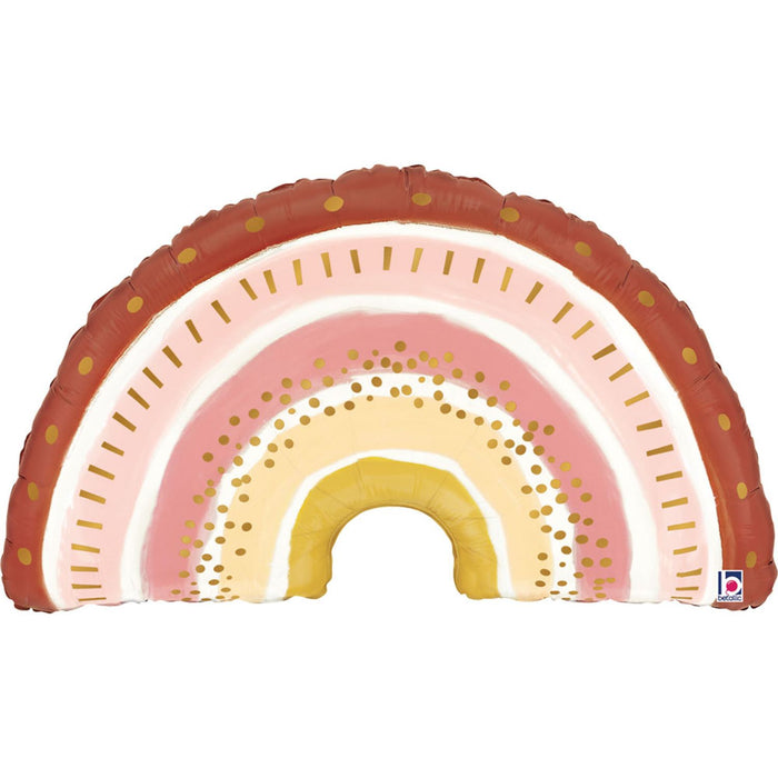 32" Folienballon Shape Boho Regenbogen | 81 cm
