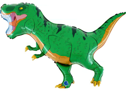 36" Shape Folienballon Lose - T-Rex Grün (Non-Metallic) | HFE