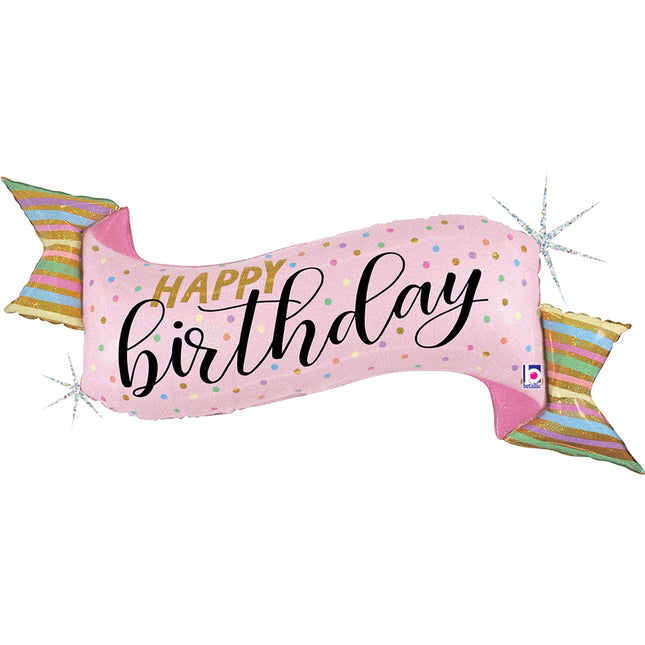 ABC Shape Happy Birthday Banner