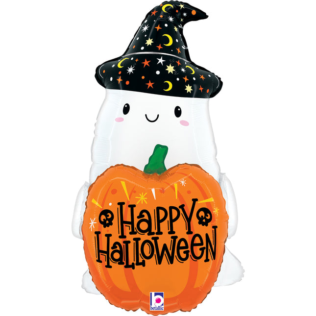 ABC Shape Folienballon | Halloween Pumpkin Ghost