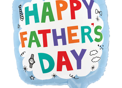 ABC Shape Sprechblase "Happy Father´s Day" 58 cm