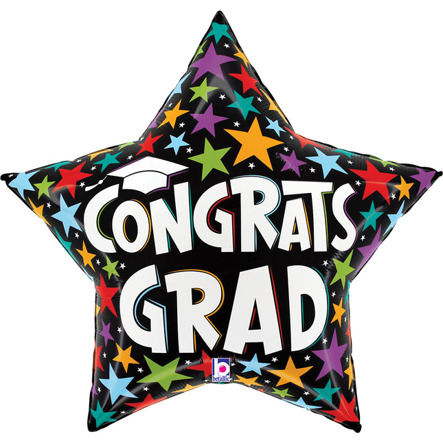 ABC Shape Stern "Congrats Grad"  71 cm