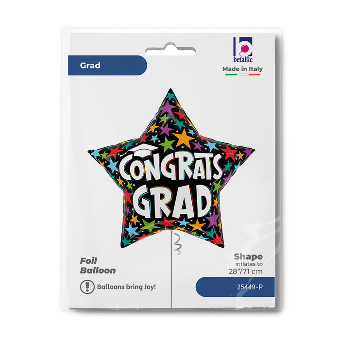 ABC Shape Stern "Congrats Grad"  71 cm