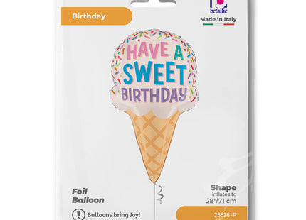 ABC Shape Eis "Have a sweet Birthday"  71 cm