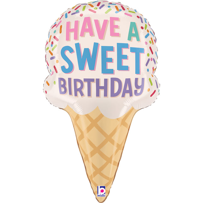 ABC Shape Eis "Have a sweet Birthday"  71 cm