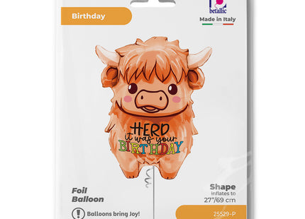 ABC Shape Kuh "Hero it was your Birthday" 69 cm