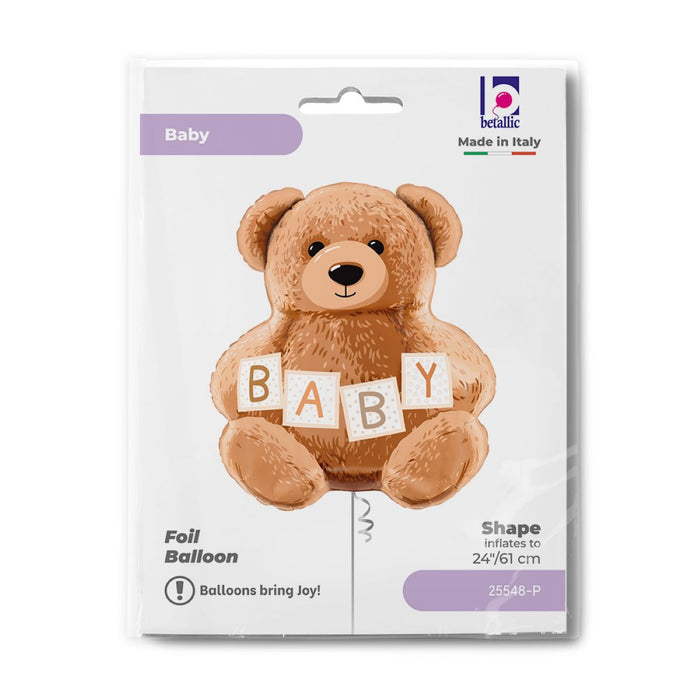 Shape Folienballon "Baby Teddy Bär" | 61 cm