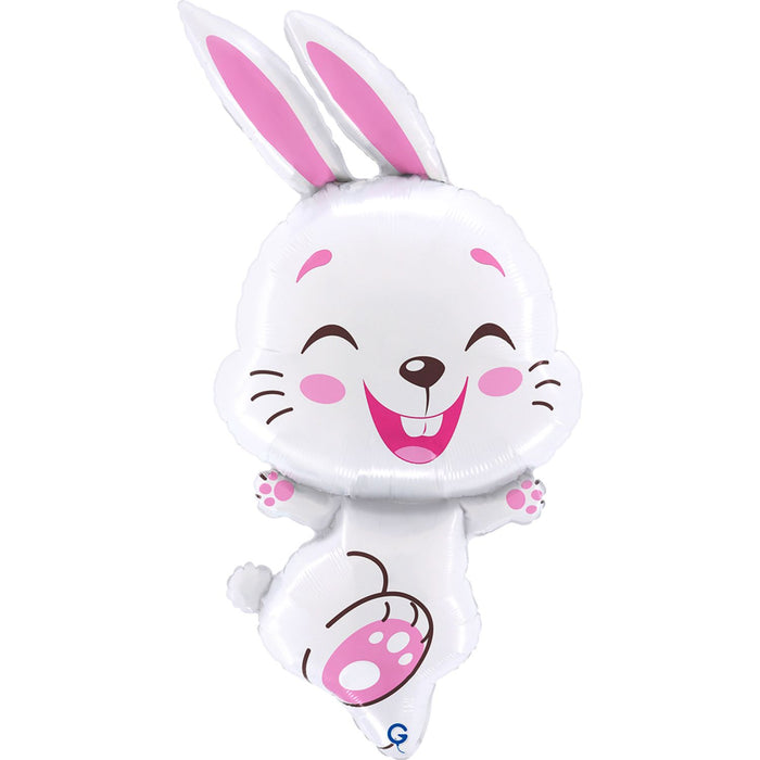 36" Folienballon Lose Hase Springend | 91 cm (Non-Metallic)