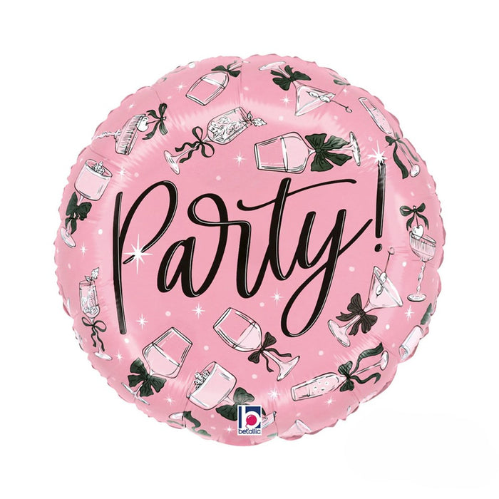 18"/Ø46cm Folienballon Party! - Cheers!
