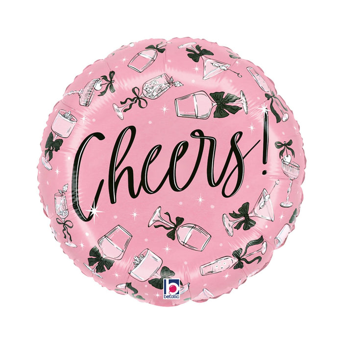 18"/Ø46cm Folienballon Party! - Cheers!
