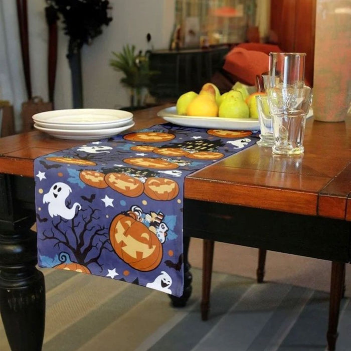 Halloween "Geister & Kürbisse" | Tischläufer 28x275cm