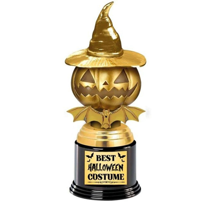 Halloween Trophäe Kürbis "Bestes Kostüm" | 22 cm
