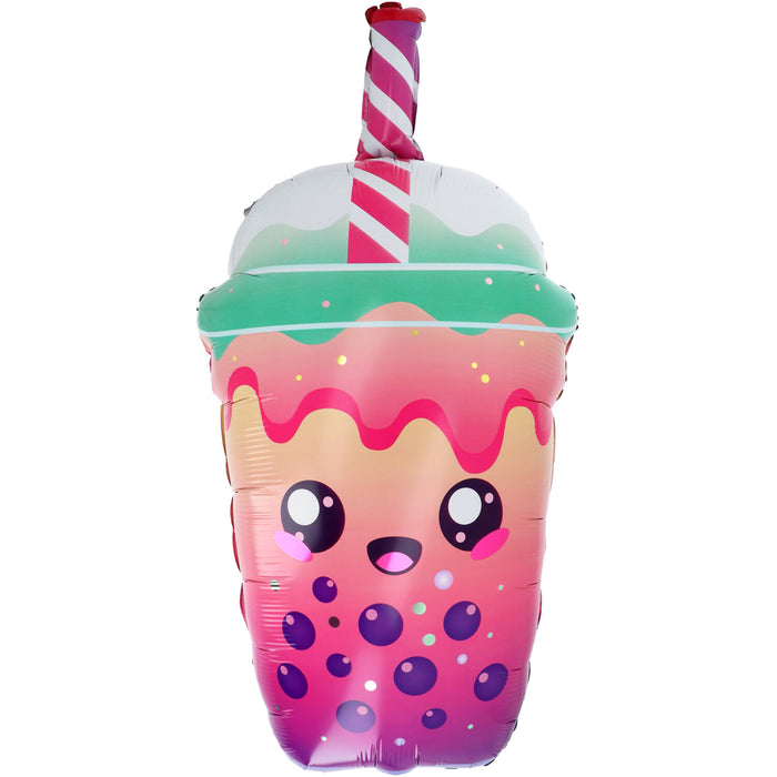 Shape Folienballon "Bubble Tea" | 38x76 cm