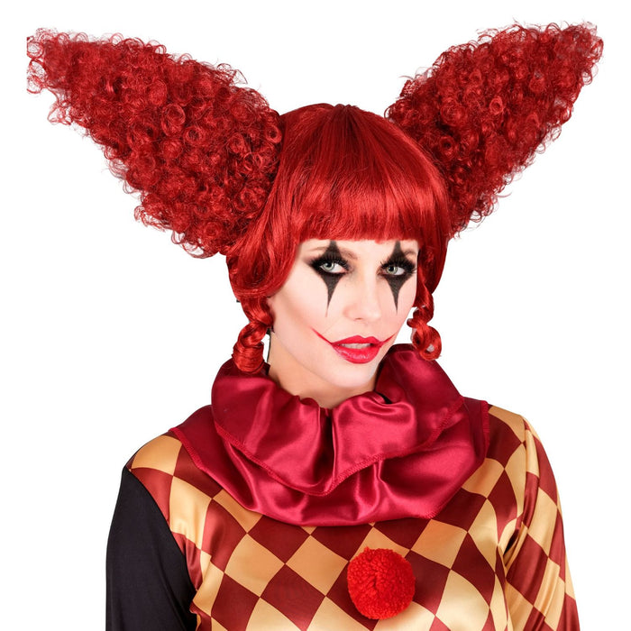 Damen Perücke "Vintage Killerclown" | Rot