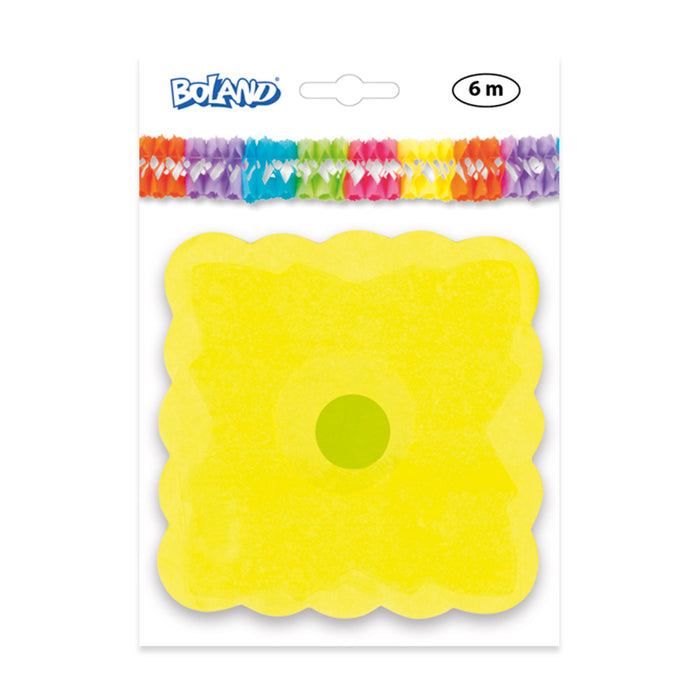 Papier Girlande "Fandango" 600cm |  Bunt