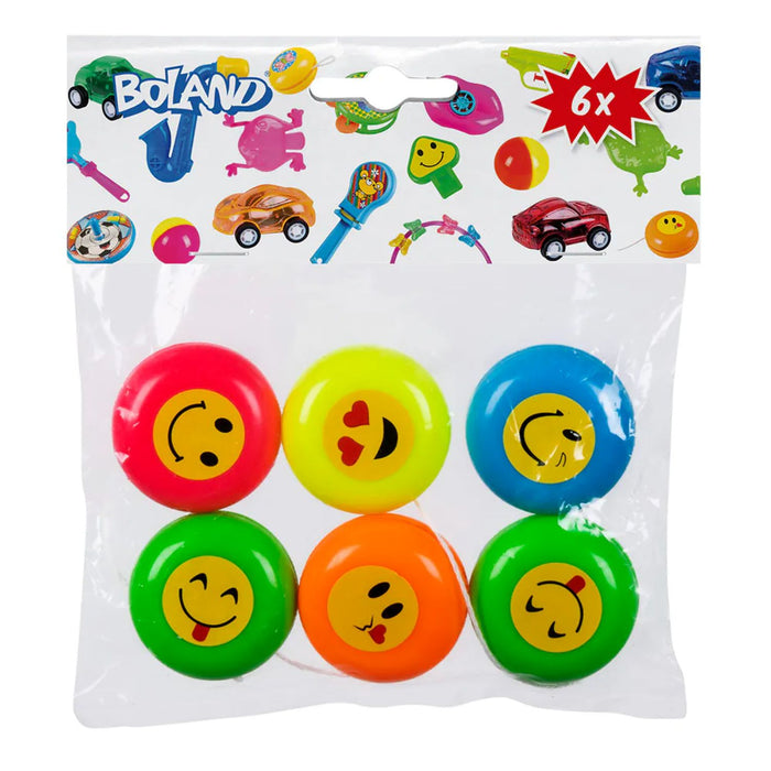 Favours Set Smile Jo-Jos Ø 3,5 cm | 6 Stück