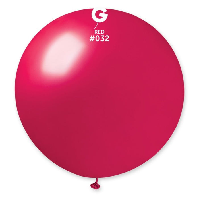 Latexballon 80cm/31" Metallic | 1 Stück Farbwahl
