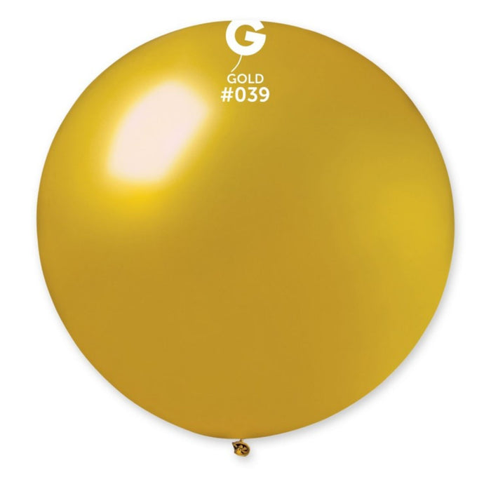 Latexballon 80cm/31" Metallic | 1 Stück Farbwahl