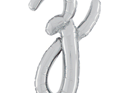 ABC14 Buchstabe Z Skript silber 61 cm