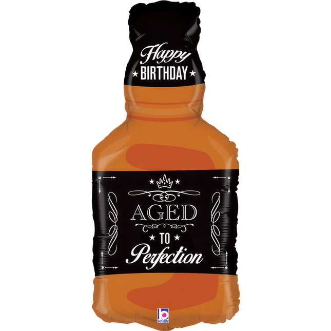 ABC Shape Flasche Aged in Perfection 34"