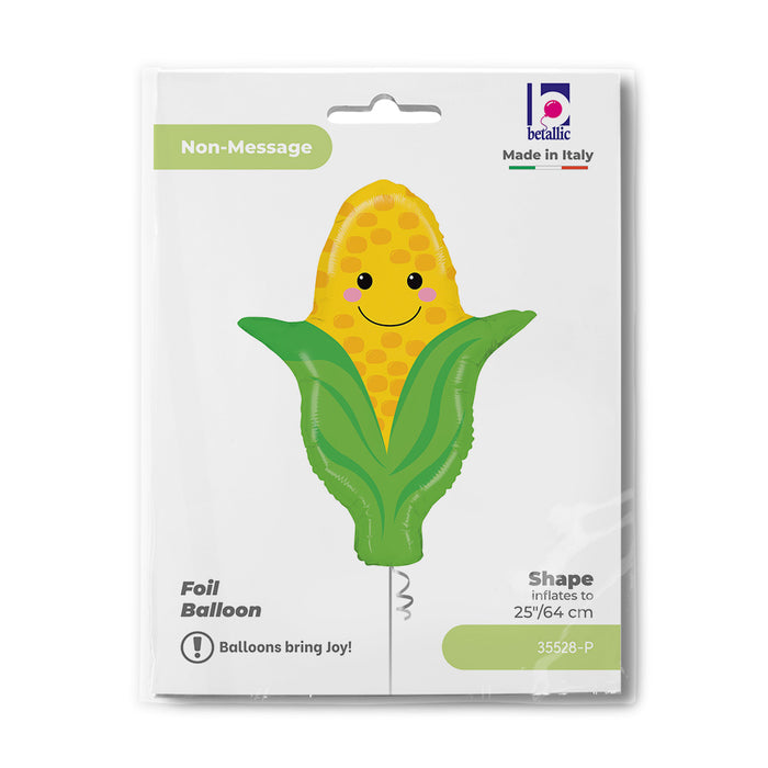 Folienballon "Mais - Corn" 47 x 63 cm | Mehrfarbig