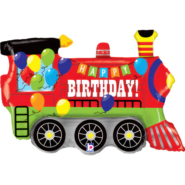 ABC Shape Happy Birthday Lokomotive 93cm
