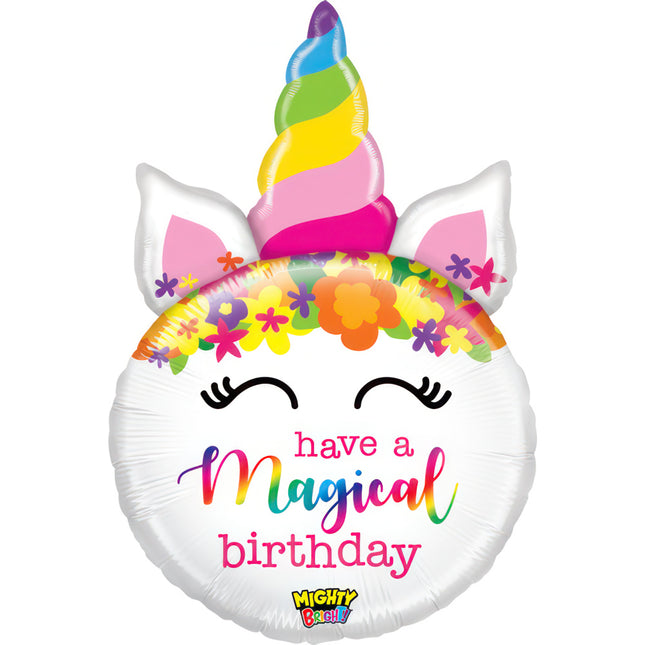 ABCFormII Einhorn Happy Birthday 84 cm
