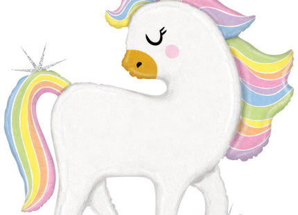 ABC Shape Einhorn Glitter Pastell ca.122cm