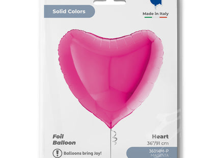 ABC36 Uni Herz 91 cm ø | Magenta