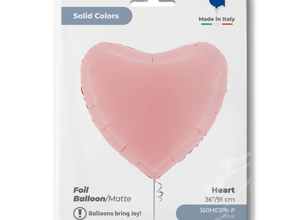 ABC36 Uni Herz 91 cm ø | Pink Matt