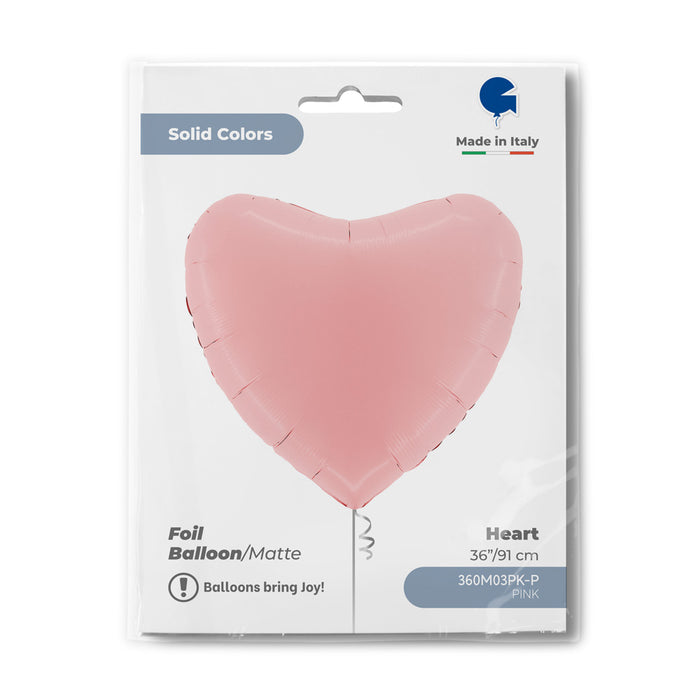 ABC36 Uni Herz 91 cm ø | Pink Matt