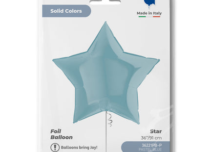 ABC36 Uni Stern 91 cm ø | Blau Pastell
